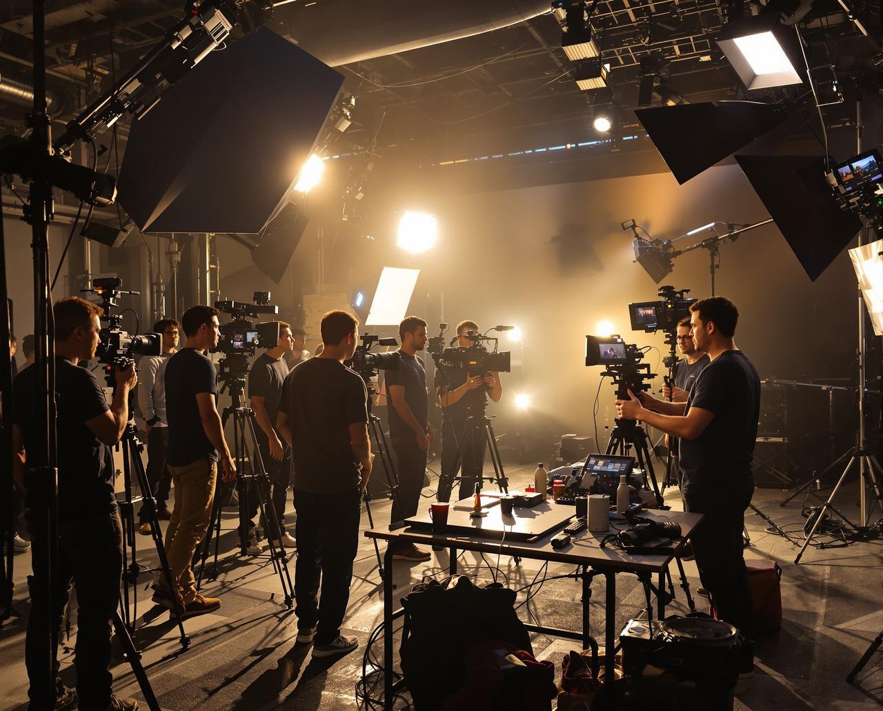 女性向视频制作现场