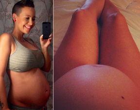 大明星怀孕大肚照,孕味十足！大明星甜蜜曝光孕肚美照